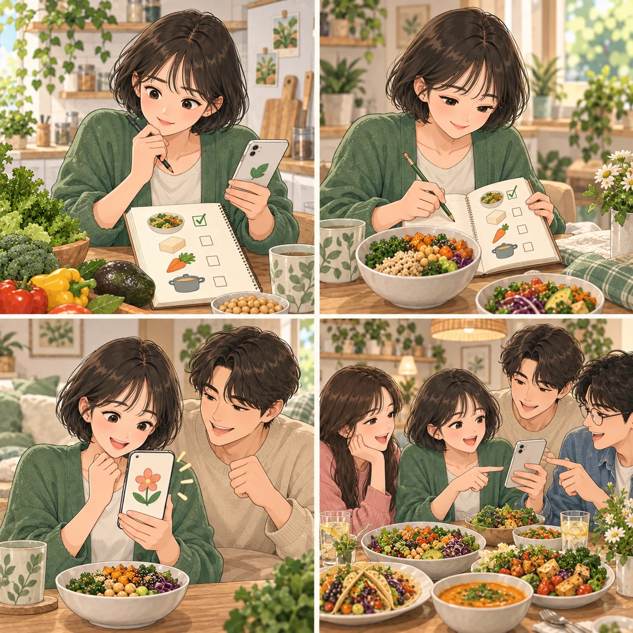 작은 실천, 챌린지와 함께하는 채식 첫 장면