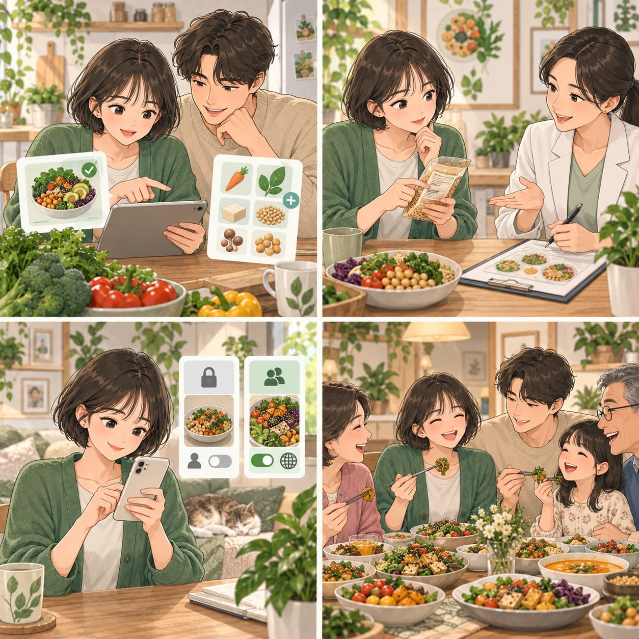 추천의 이유, 개인정보와 필요한 확장 첫 장면